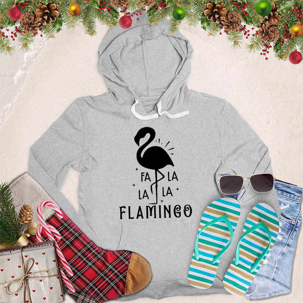Fa La La La Flamingo Hoodie