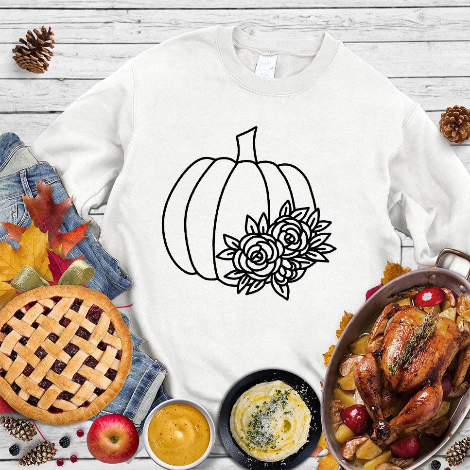 Fall Pumpkin Version 2 Sweatshirt