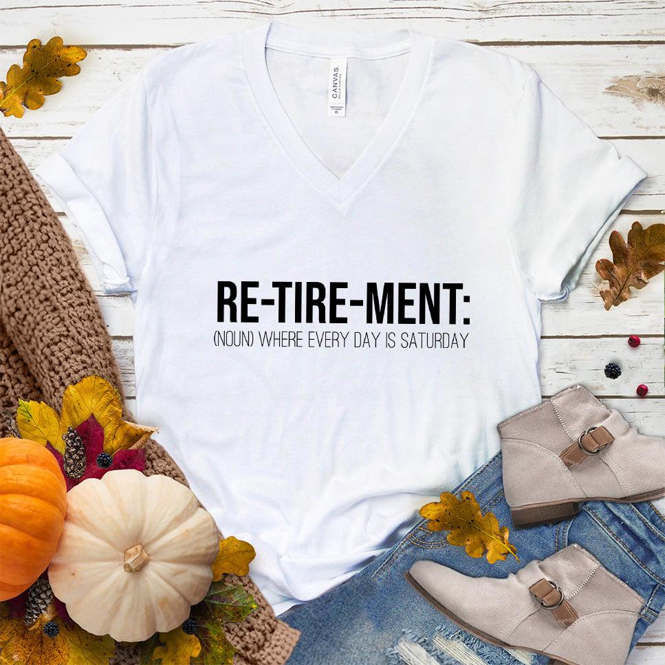Retirement Noun V-Neck