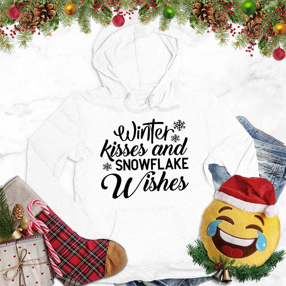 Winter Kisses And Snowflake Wishes Hoodie