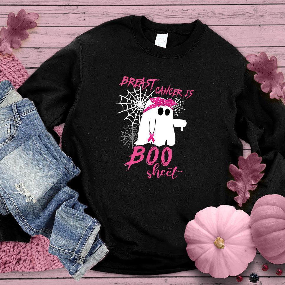 Breast Cancer Is Boo Sheet Sweatshirt Colored Edition