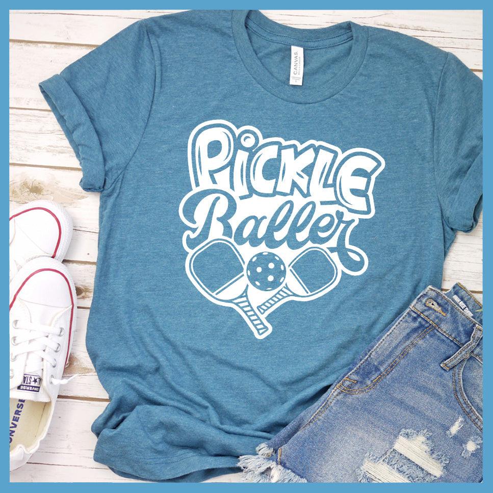 Pickle Baller T-Shirt White Design Edition