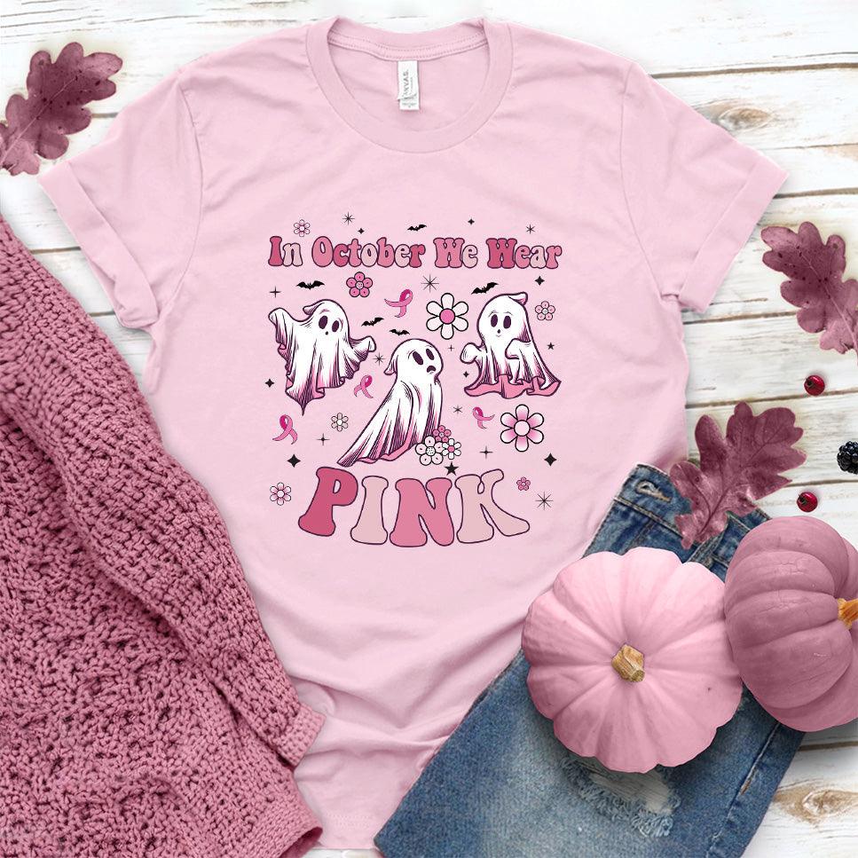 In October We Wear Pink Version 3 T-Shirt Colored Edition