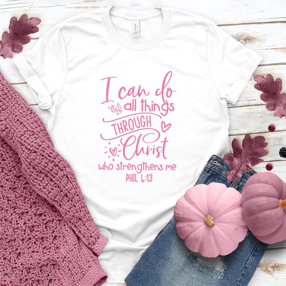 I Can Do All Things T-Shirt Pink Edition