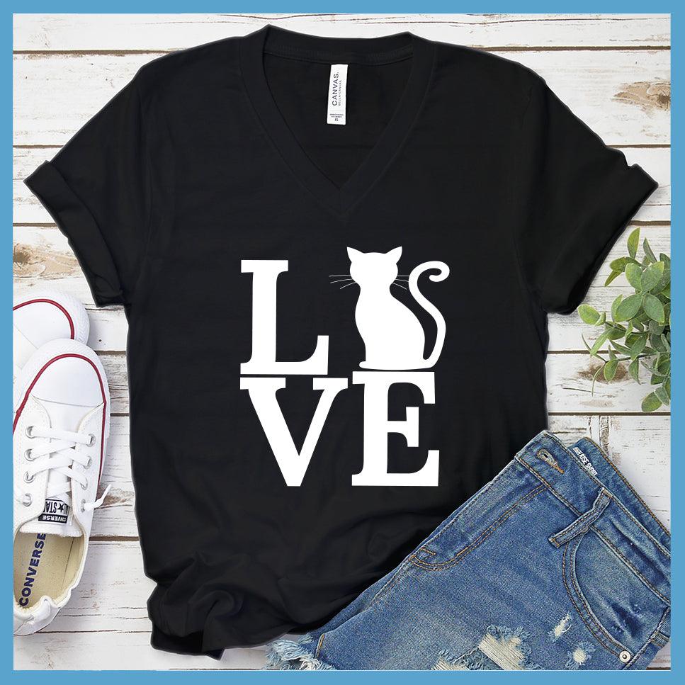 Cat Love Version 2 V-neck