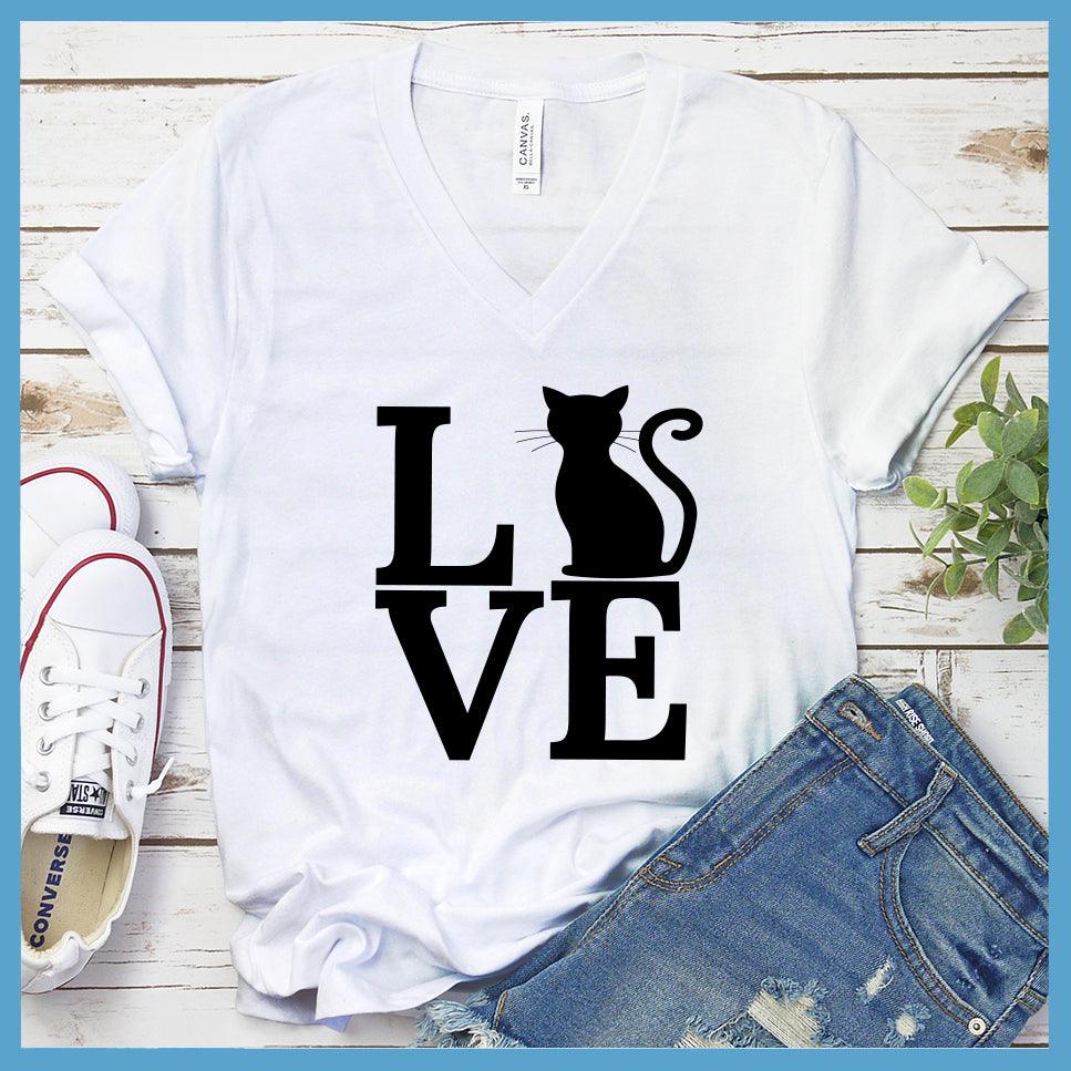 Cat Love Version 2 V-neck