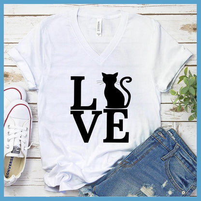 Cat Love Version 2 V-neck