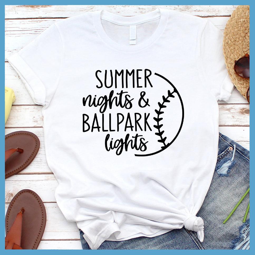 Summer Nights And Ballpark Lights T-Shirt