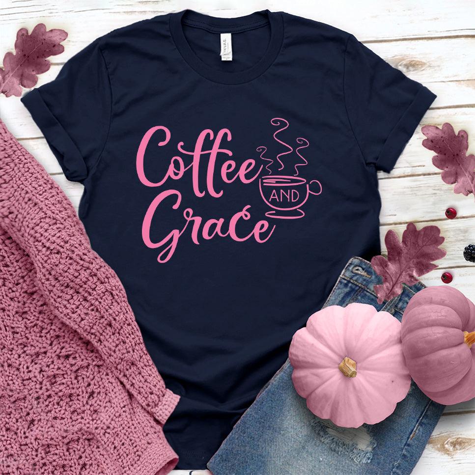 Coffee And Grace T-Shirt Pink Edition