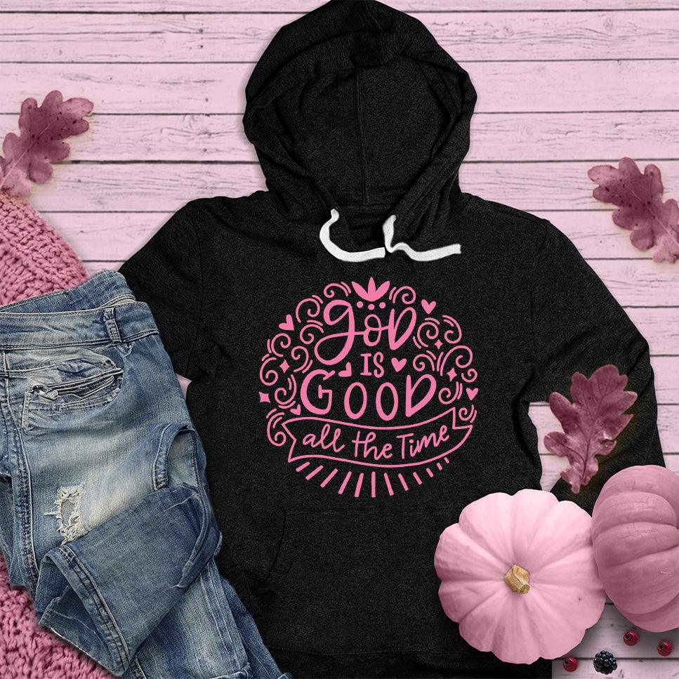 God Is Good Hoodie Pink Edition
