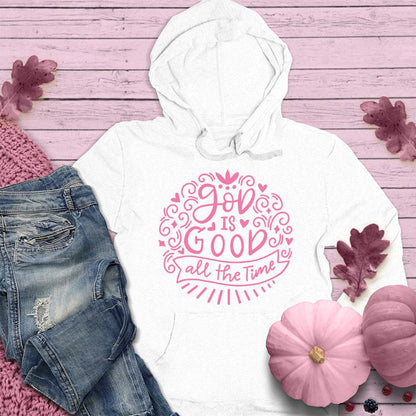 God Is Good Hoodie Pink Edition