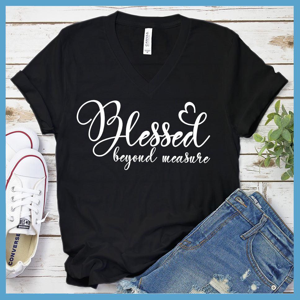 Blessed Beyond Measure V-Neck