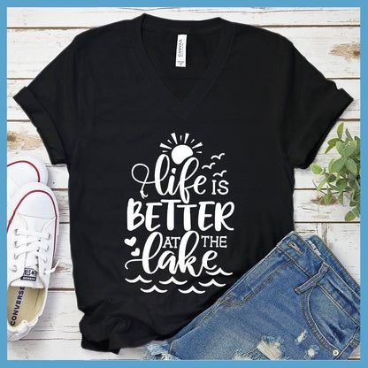 Life Is Better At The Lake V-neck