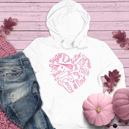 Bakery Heart Hoodie Pink Edition