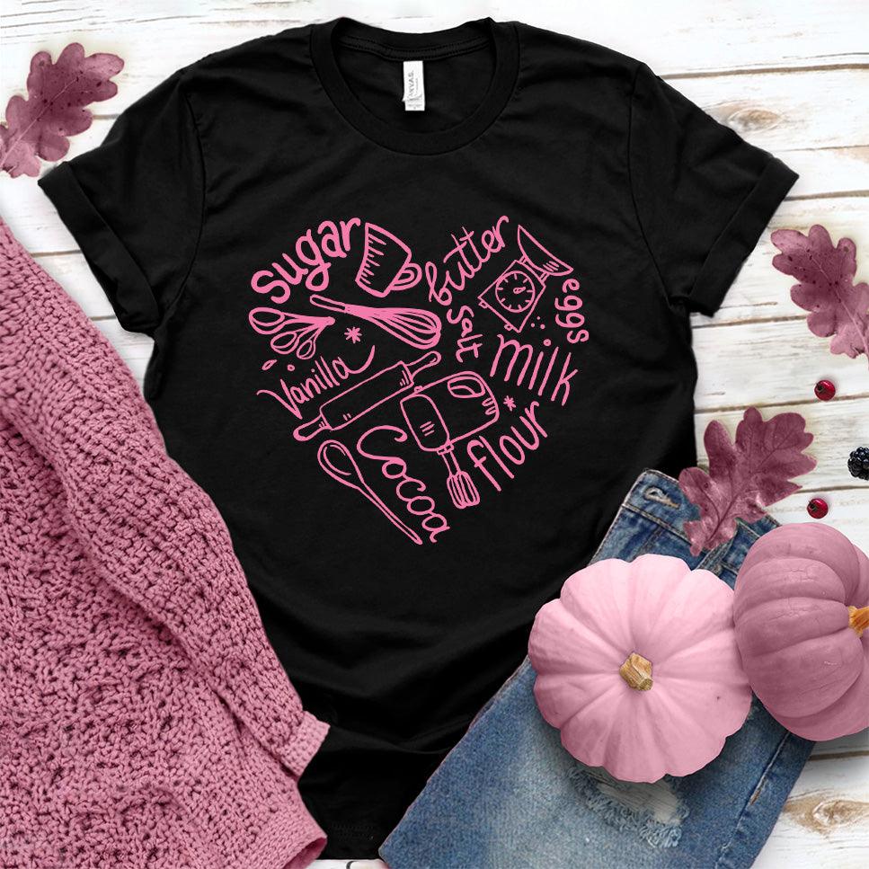 Bakery Heart T-Shirt Pink Edition