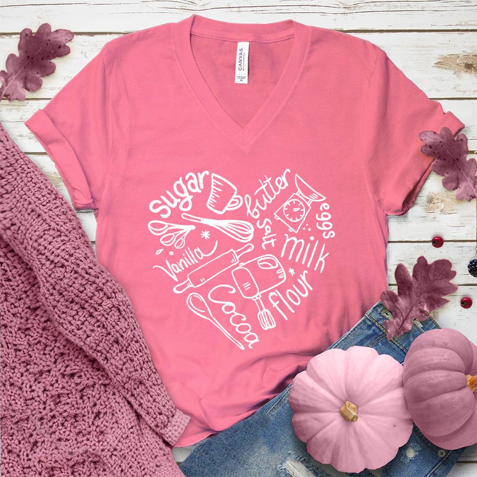 Bakery Heart V-Neck Pink Edition