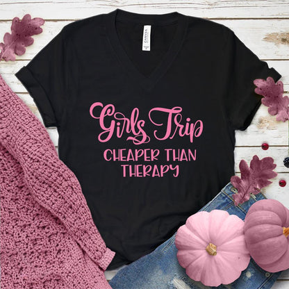 Girls Trip V-Neck Pink Edition