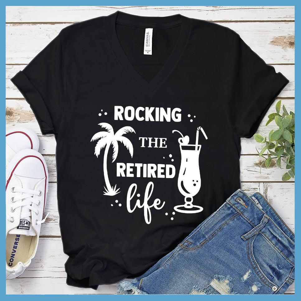 Rocking The Retired Life V-Neck