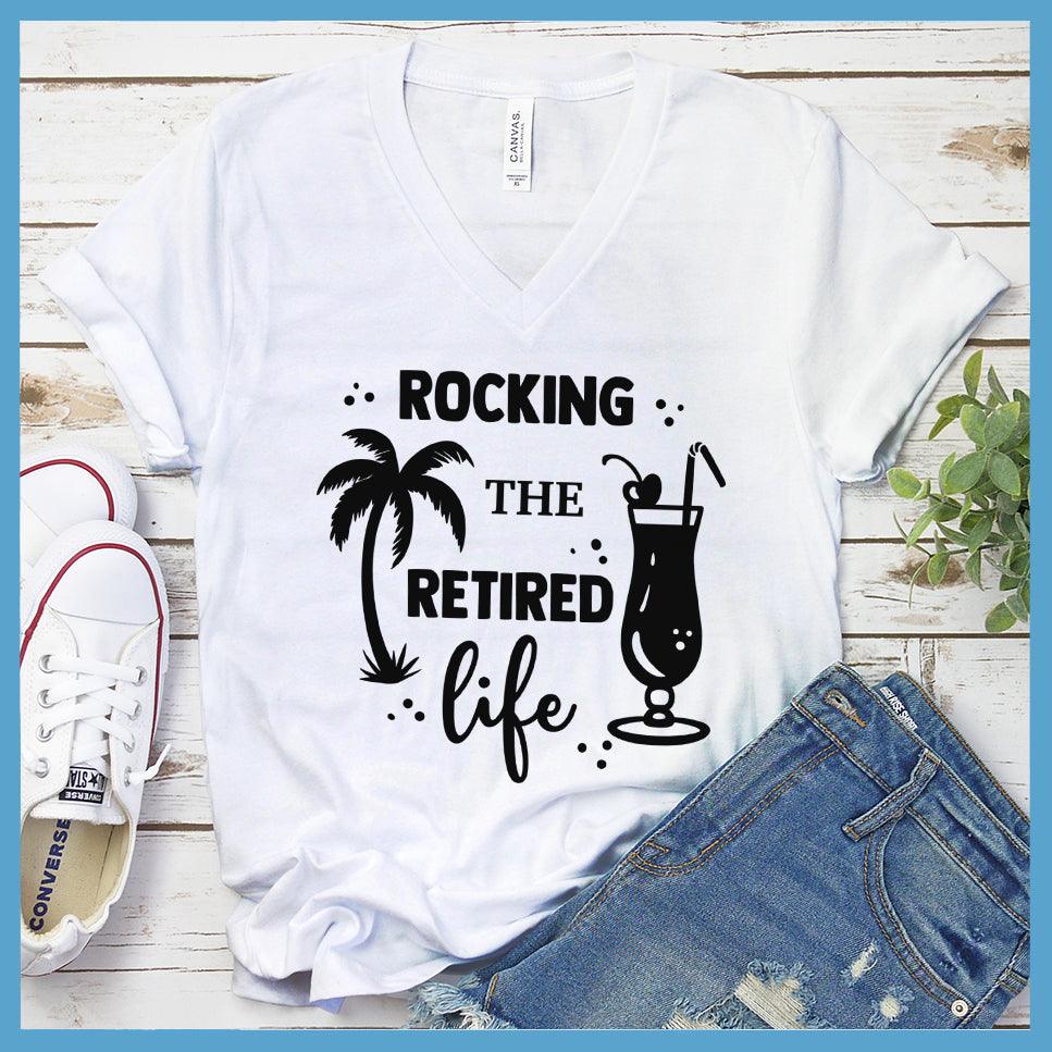 Rocking The Retired Life V-Neck