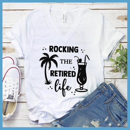 Rocking The Retired Life V-Neck
