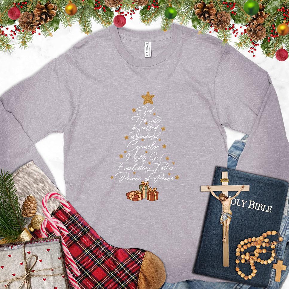 And He Will Be Called Wonderful Counselor Colored Edition Long Sleeves