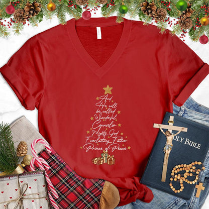 And He Will Be Called Wonderful Counselor Colored Edition V-Neck