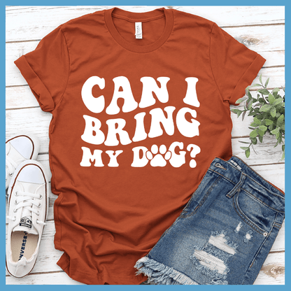 Can I Bring My Dog Retro T-Shirt