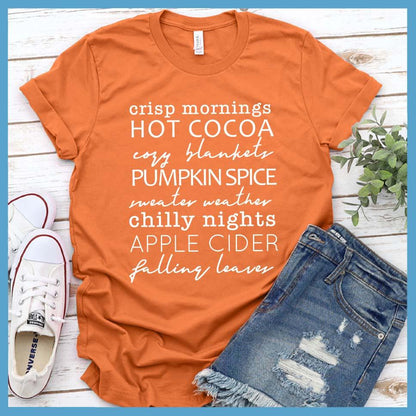 Autumn Words T-Shirt