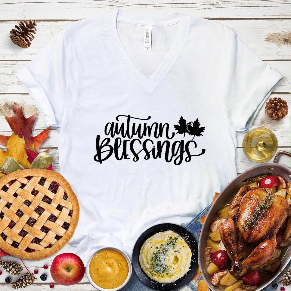 Autumn Blessings V-Neck