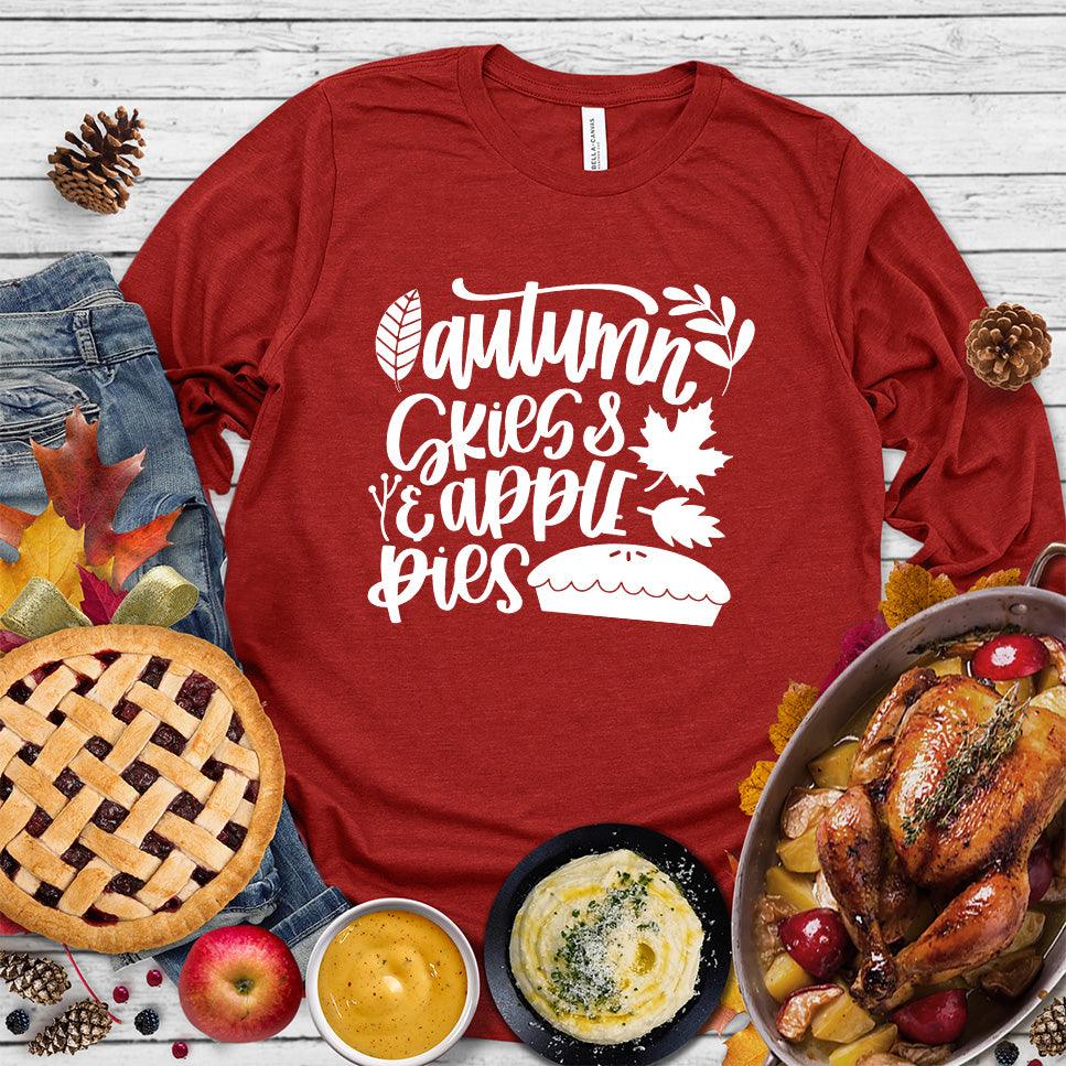 Autumn & Skies Apple Pies Version 2 Long Sleeves