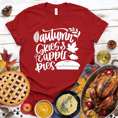 Autumn & Skies Apple Pies Version 2 T-Shirt