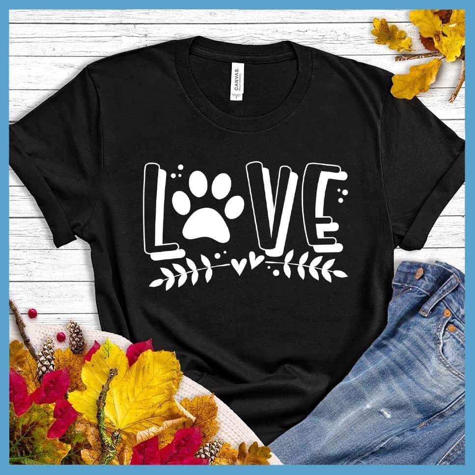Dog Love Fall Version 1 T-Shirt