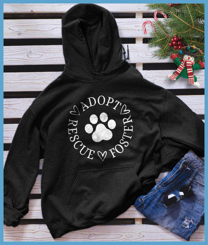 Adopt Rescue Foster Hoodie