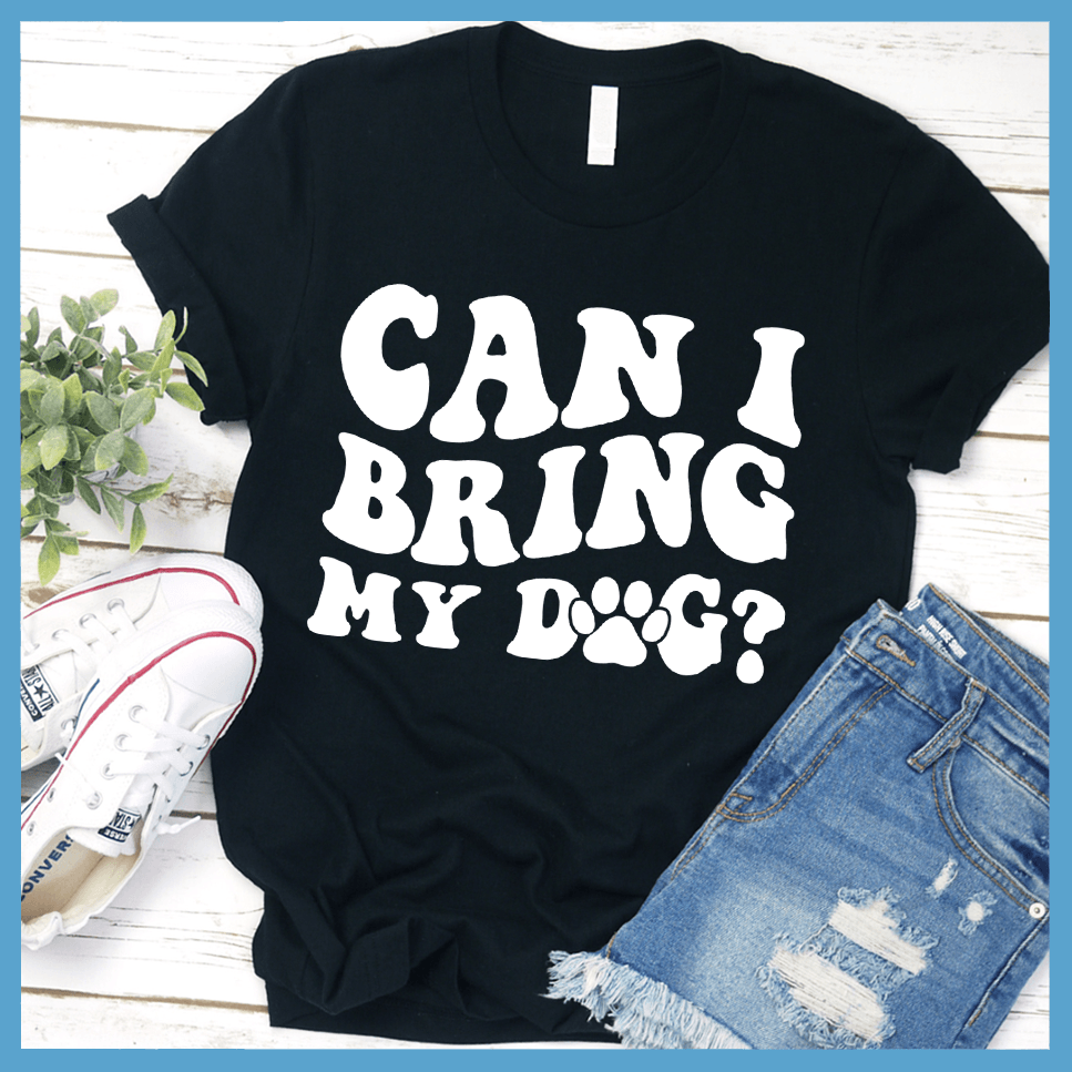 Can I Bring My Dog Retro T-Shirt