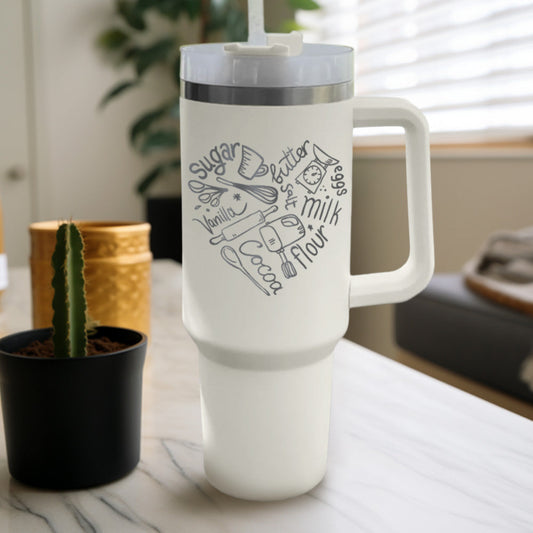 Bakery Heart Tumbler