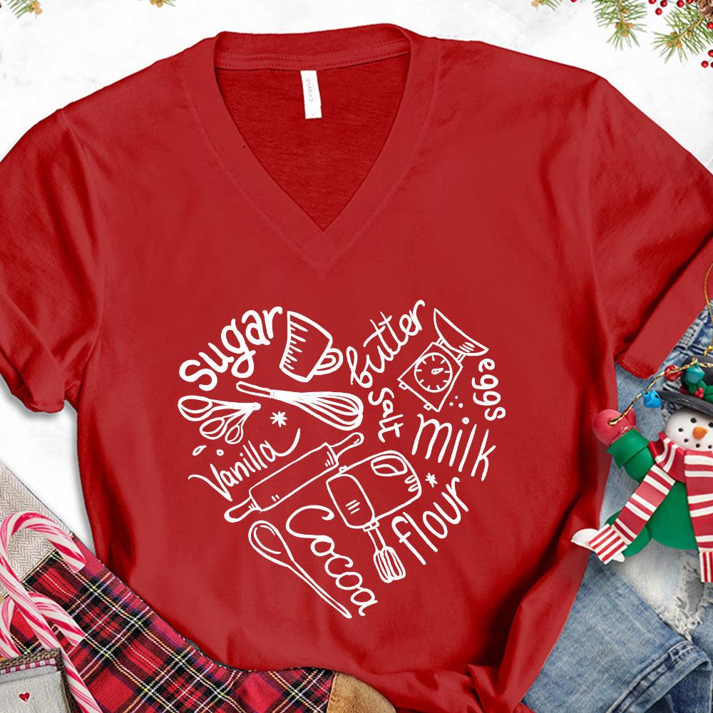 Bakery Heart V-Neck