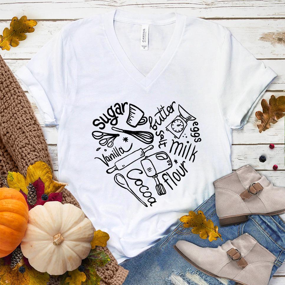 Bakery Heart V-Neck