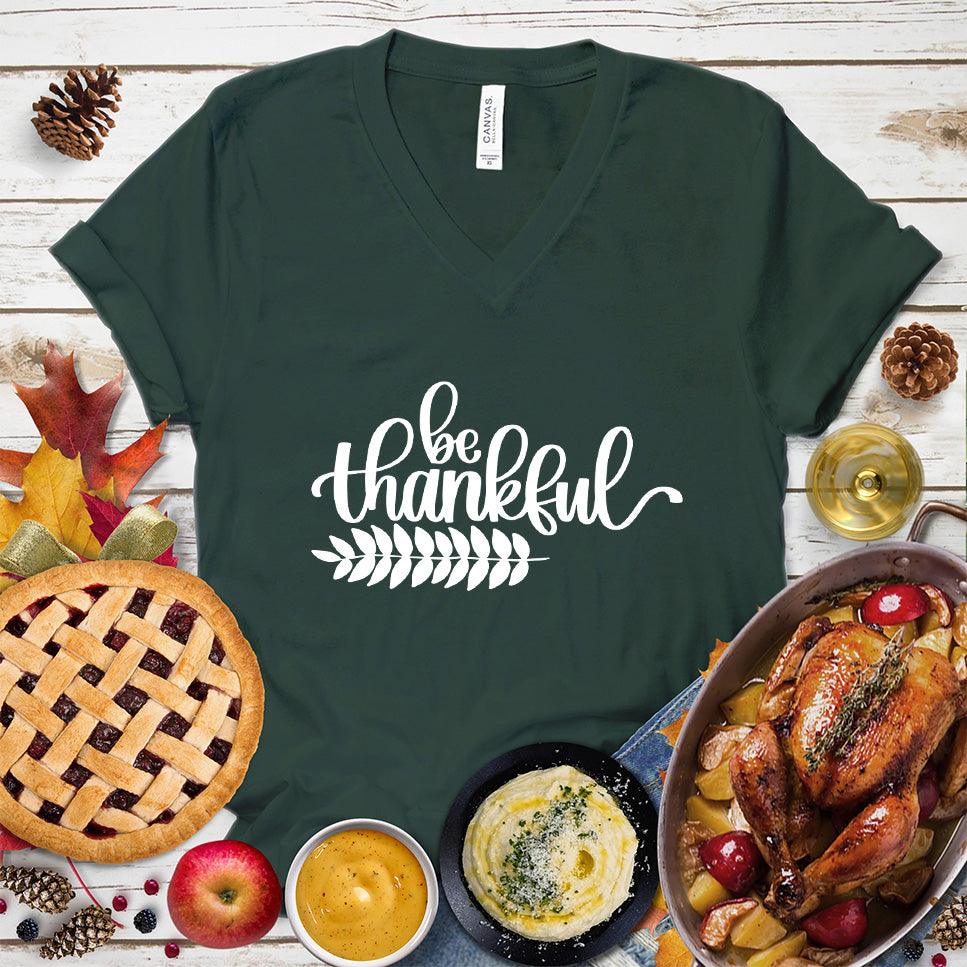 Be Thankful V-Neck