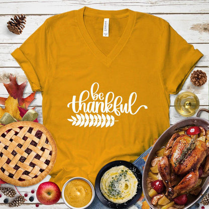 Be Thankful V-Neck