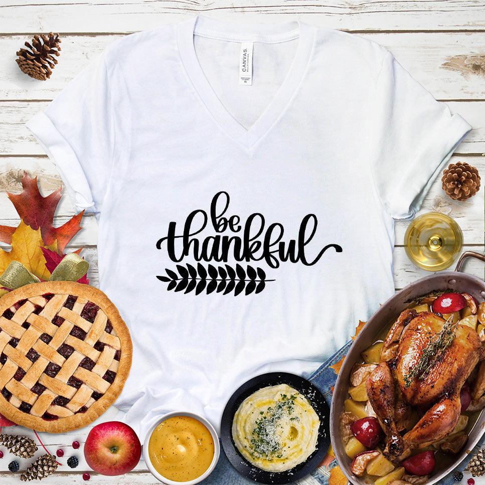 Be Thankful V-Neck
