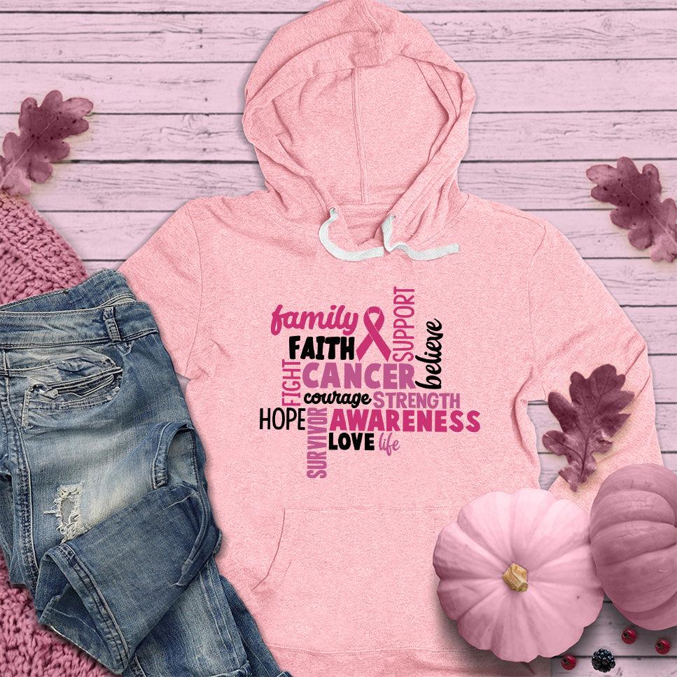 CANCER Awareness Colored Edition Hoodie