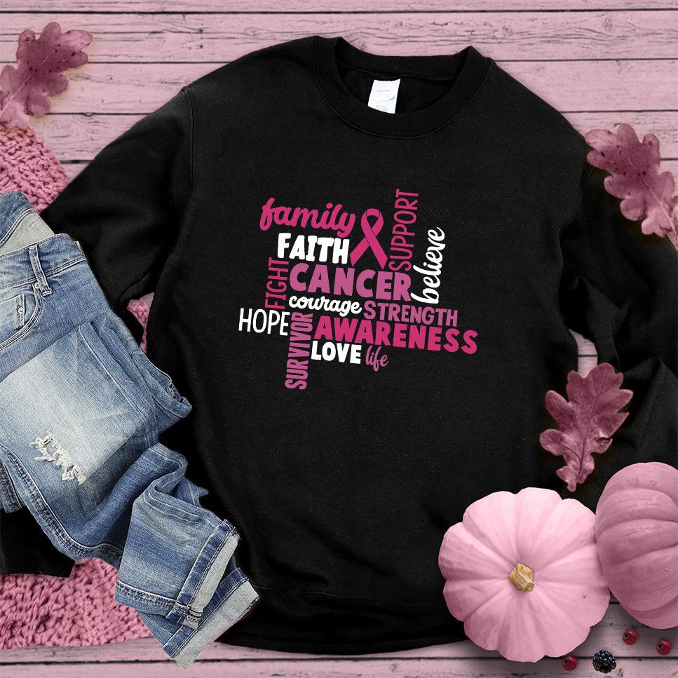 CANCER Awareness Colored Edition Sweatshirt