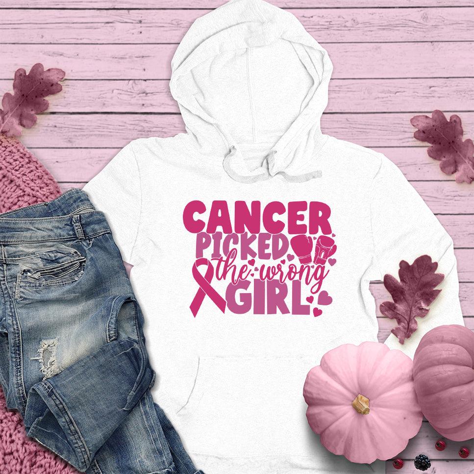 Cancer Picked The Wrong Girl Colored Edition Hoodie