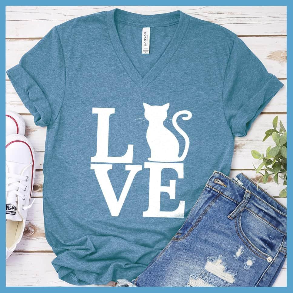 Cat Love Version 2 V-neck