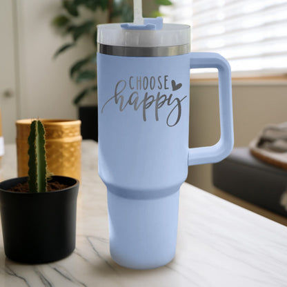 Choose Happy Tumbler