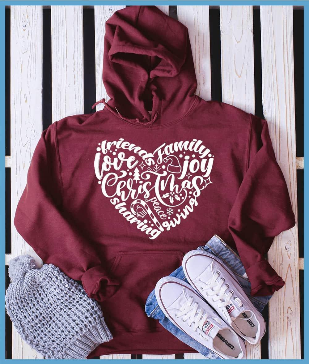 Christmas Heart Hoodie