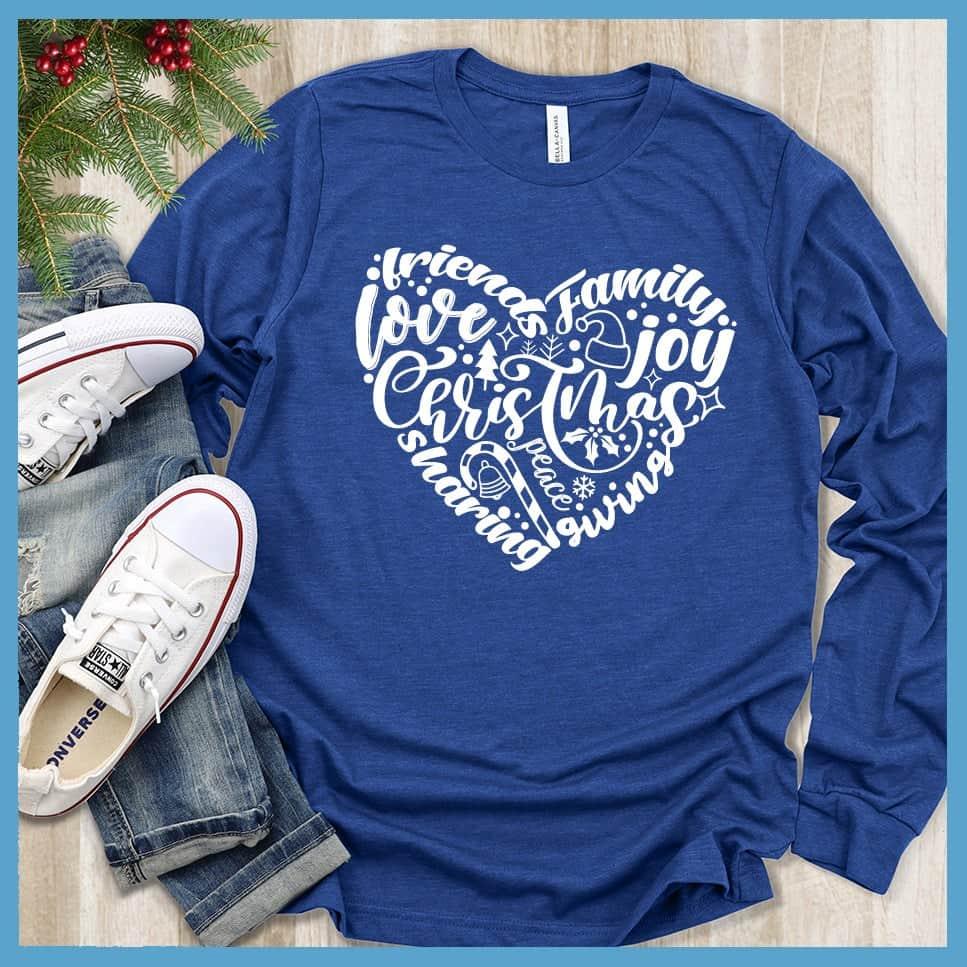 Christmas Heart Long Sleeves