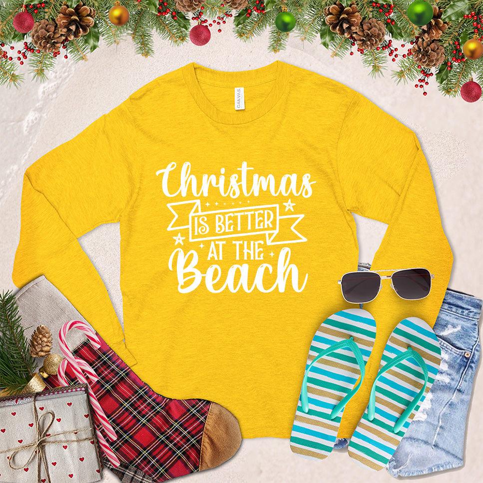 Christmas Is Better At The Beach Long Sleeves