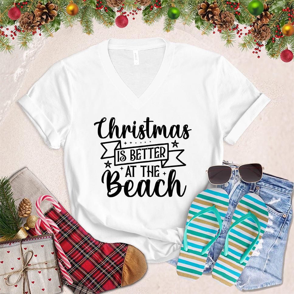 Christmas Is Better At The Beach V-Neck