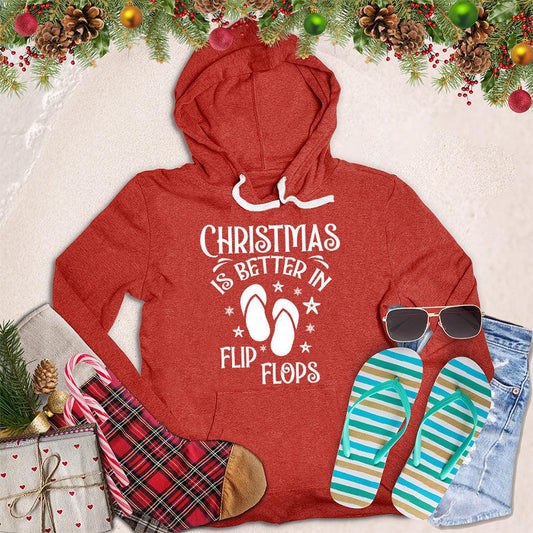 Christmas Is Better In Flip Flops Hoodie